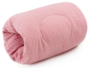 Armstillkissen cuddly muslin pink