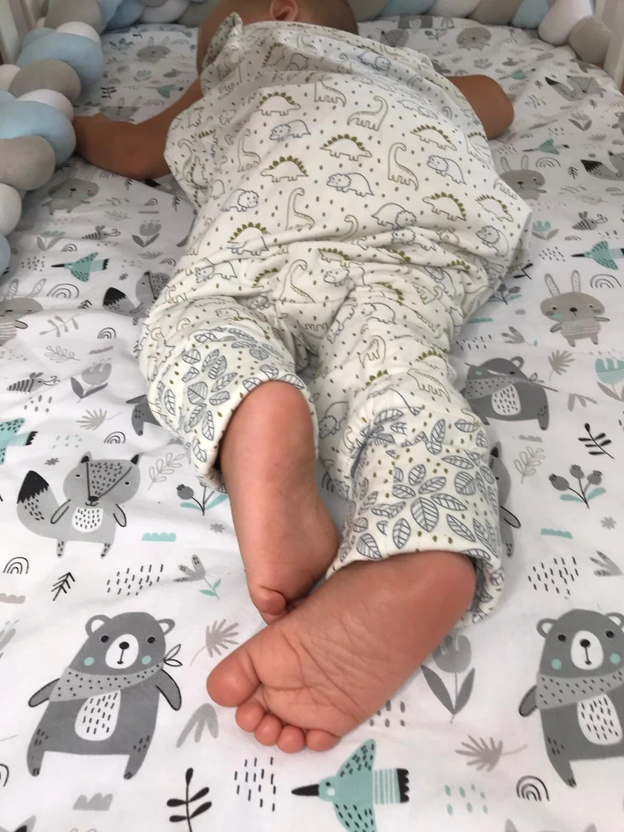 Doppelseitiger Schlafsack mit Füßen für Kinder von 1-2 Jahren TOG 1.0 happy dino Bellochi 1