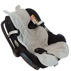 Musselin Babyschalen-Einlage Grey