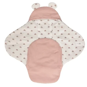 Musselin Einschlagdecke Babyschale Holiday