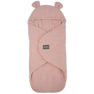 Musselin Einschlagdecke Babyschale Pink