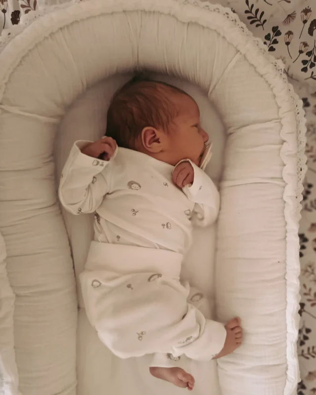 Ein sicherer Hafen für Ihren kleinen Schatz! 👶💙Neugeborene brauchen Nähe und Geborgenheit – der Bellochi Babynest umhüllt Ihr Baby sanft und schafft eine Umgebung, die an Mamas Bauch erinnert. 💤 Weiche, zertifizierte Materialien helfen dem Baby, sich sicher und wohlzufühlen, wodurch es besser schläft und entspannter ist. Perfekt für Schlaf, Kuscheln und tägliche Rituale!#BabyKokon #SichererSchlaf #MamaLiebe #Neugeborenes #BabyGlück #Bellochi #BabyNest #KuscheligUndSicher